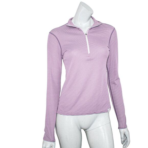 Patagonia Capilene 2 Lightweight Polartec 1/4 zip pullover Purple Sz S - Picture 3 of 7